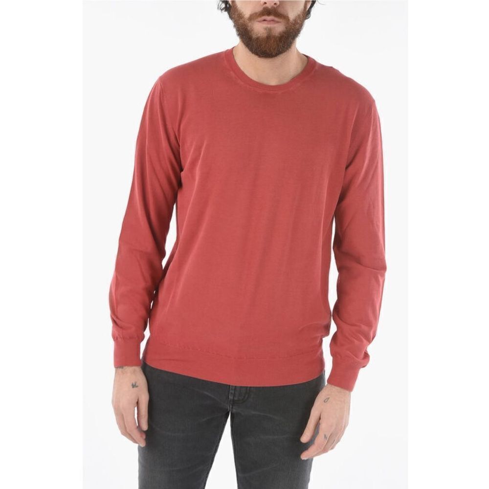 Altea Men’s  Knit Long Sleeve Crew Neck Pullover Sweater Pink Size‎ Large NWT